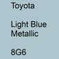 Preview: Toyota, Light Blue Metallic, 8G6.